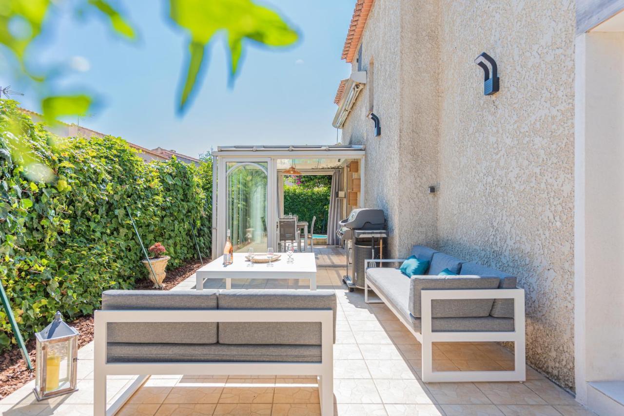 Maison Cosy Avec Petite Piscine Six-Fours-les-Plages Eksteriør billede